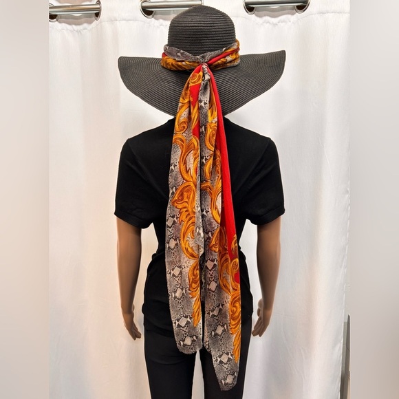 Ralph Lauren vintage baroque silk wrap - Picture 10 of 17